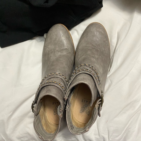 Gray booties - Picture 2 of 2